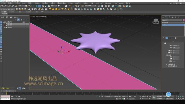 【SCI科研制图教程】如何用3dmax制作生长的纳米片