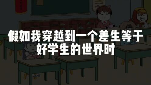 假如我穿越到一个差生等于好学生的世界时之晚回班级就是弟中之弟_动漫_高清完整版视频在线观看_腾讯视频