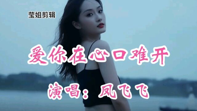 《爱你在心口难开》演唱凤飞飞,怀旧经典歌曲,熟悉的旋律百听不厌