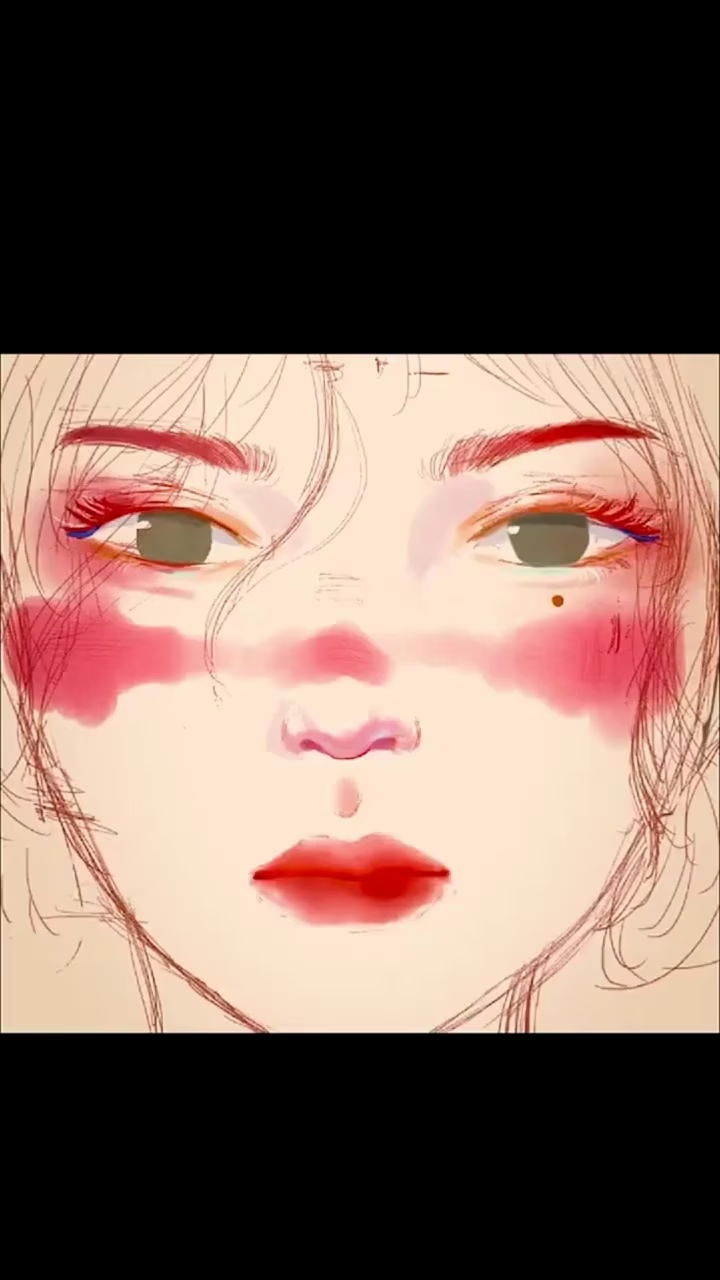 画中人仿妆来啦 !