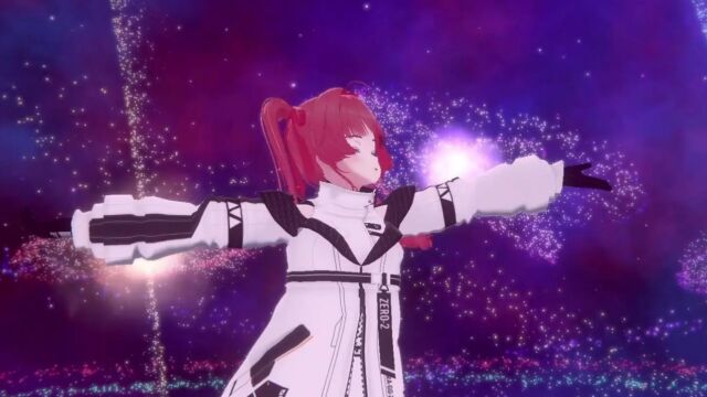 [MMD炎漫娘]BLUE STAR!