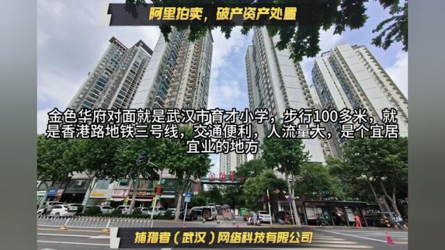 武汉江岸区解放公园路金色华府