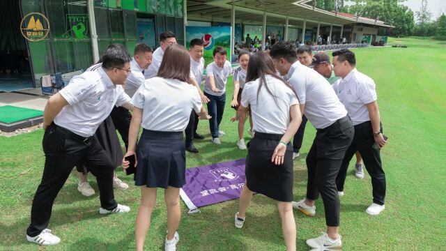 堂庭会ⷮŠ高尔夫球队成立