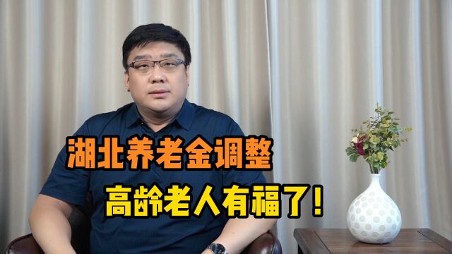 高龄老人有福了!2023湖北省养老金调整方案出台,有哪些亮点?