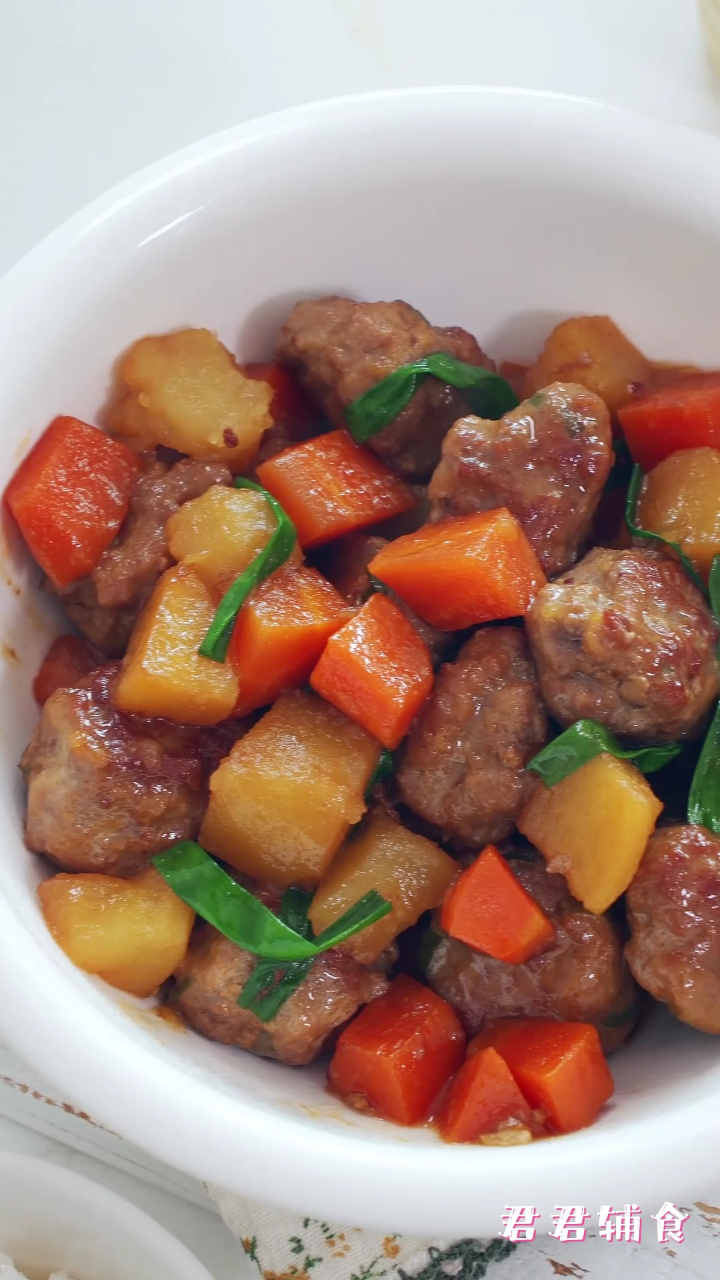 土豆牛肉丸【宝宝辅食】