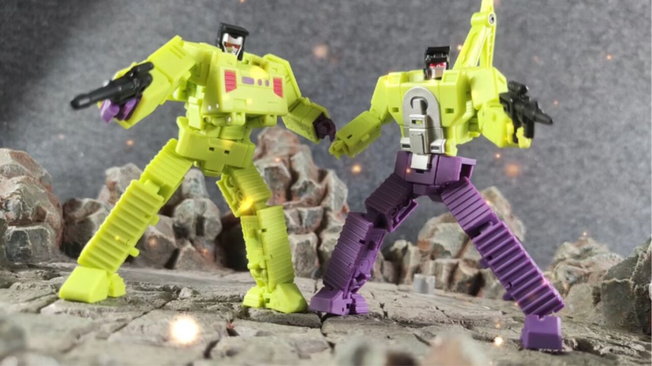 ms-toys 魔方小比例变形金刚 大力神 清扫机/推土机 精涂版