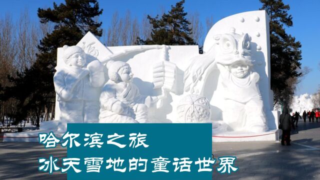 哈尔滨之旅:冰天雪地的童话世界