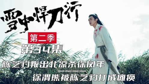 《雪中悍刀行2》第34集：陈芝豹叛出北凉，徐渭熊被打成终身残疾_高清