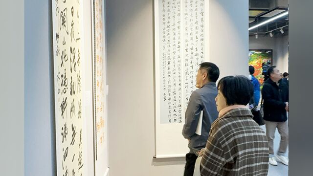 免费展出! 株洲市第三届职工美术书法作品展开展