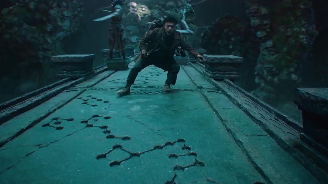 鬼吹灯新片上线,楼兰女王复活化身美杜莎.#电影罗布泊幽陵