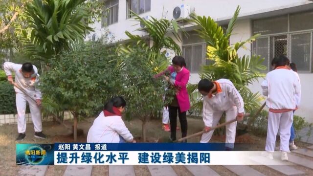 提升绿化水平 建设绿美揭阳