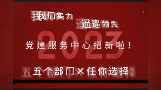 湖州职业技术学院经济管理与电商学院党建服务中心招新啦!!