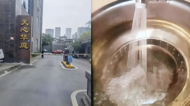 长沙一小区自来水变“黄泥水”?业主称“不敢用”,多方回应