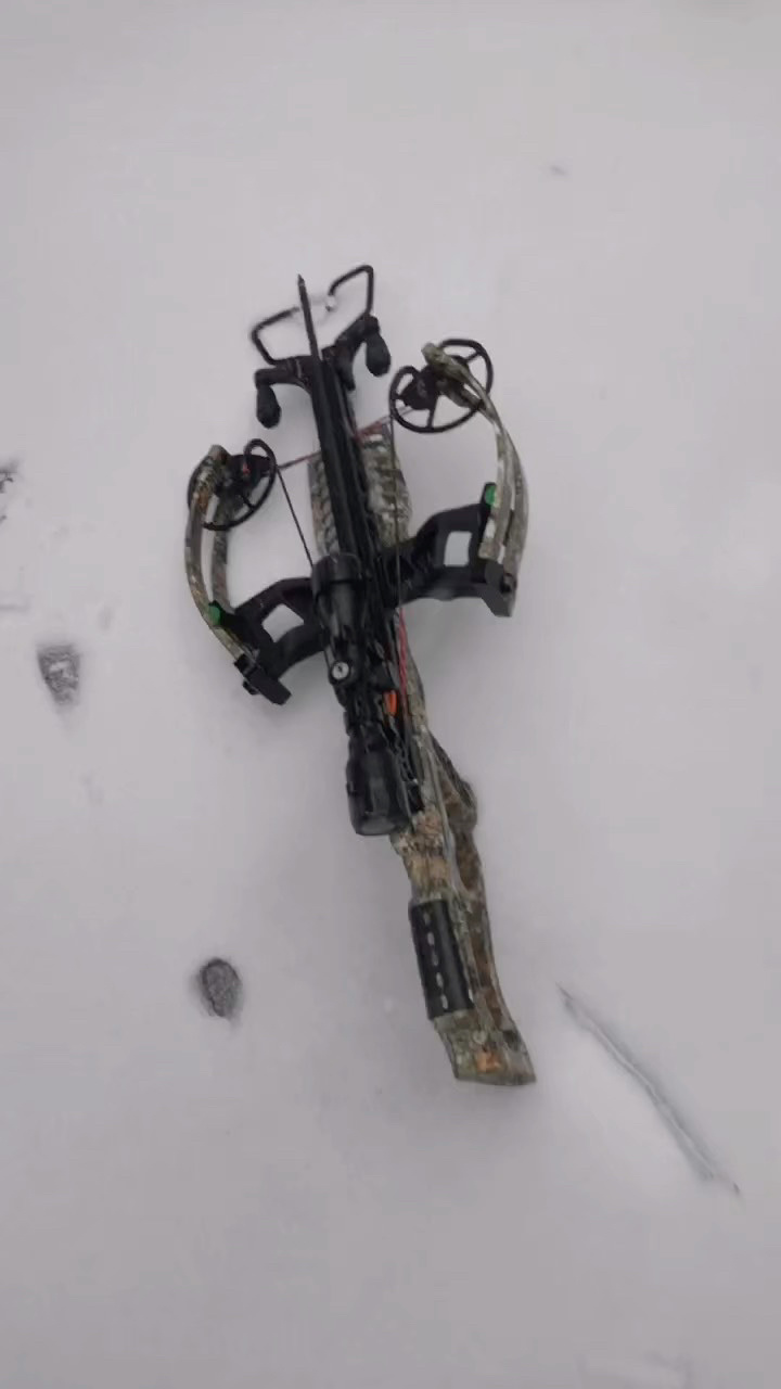 国外十字弩合法拍摄阿斯顿暴龙s440复合弩反向绞盘弩户外性能测试娱乐