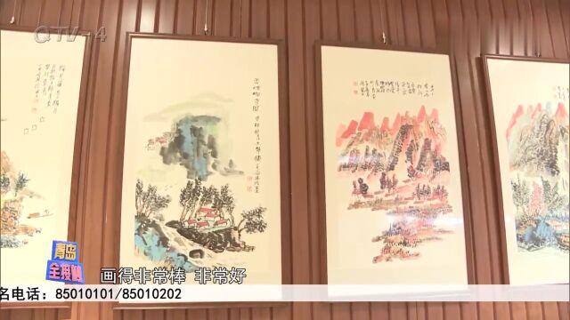 酣指随心!王春林非遗指画作品迎春展开幕,沉浸式感受手指画魅力