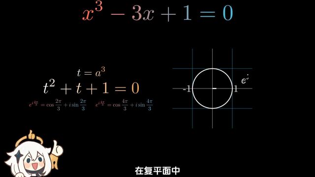 每天一个数学小知识——一元三次方程的求解思路 #