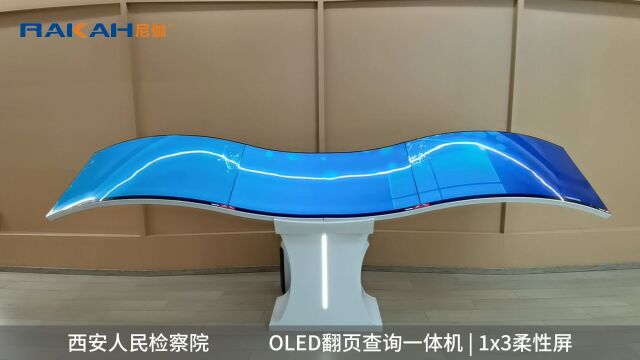 西安人民检察院 | OLED翻页查询一体机