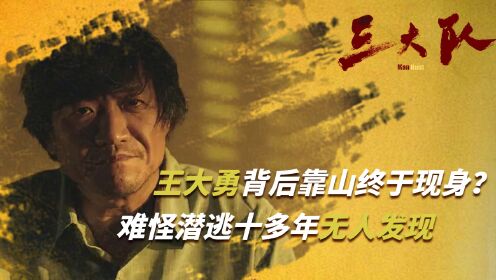 三大队原著解析:王大勇背后靠山终于现身?难怪潜逃十多年无人发现!程兵一开始就找错人了_电视剧_高清完整版视频在线观看_腾讯视频