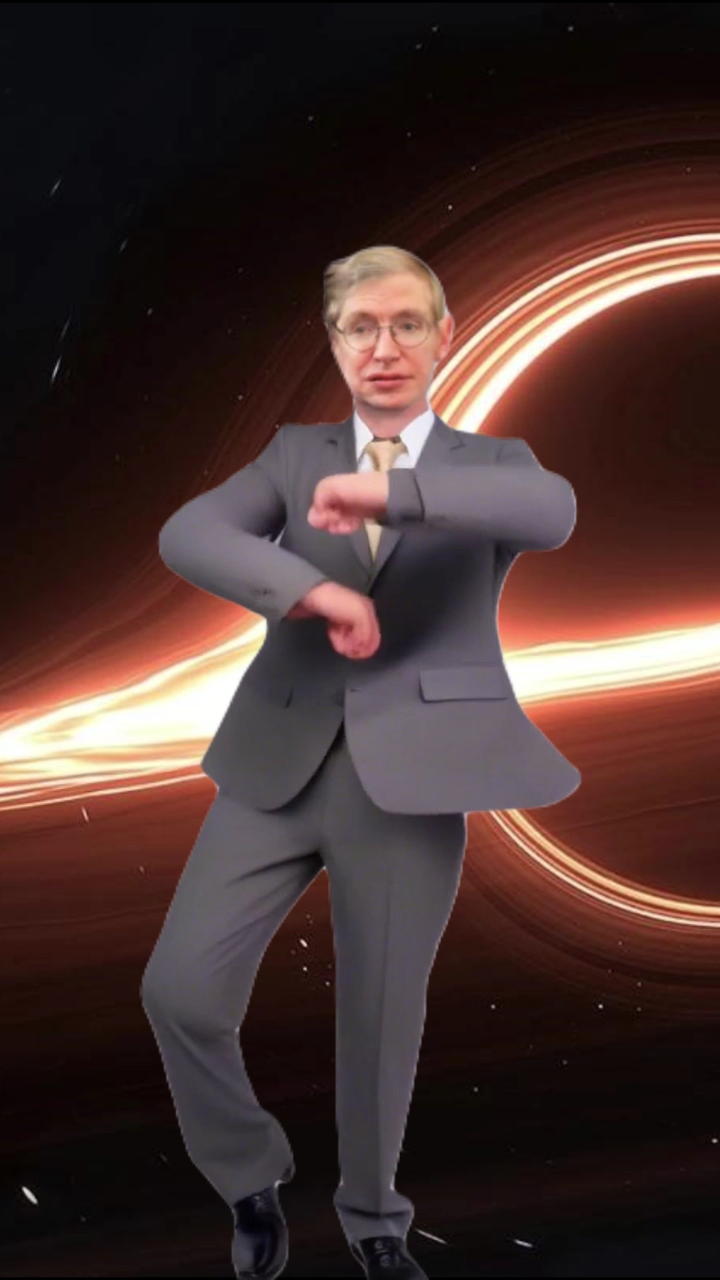 霍金:孩子们我站起来了