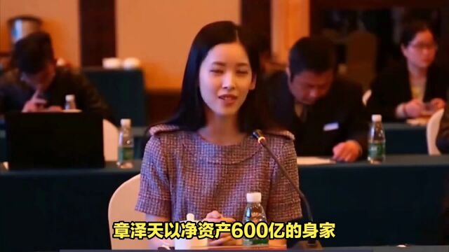 章泽天登胡润财富榜,净资产600亿