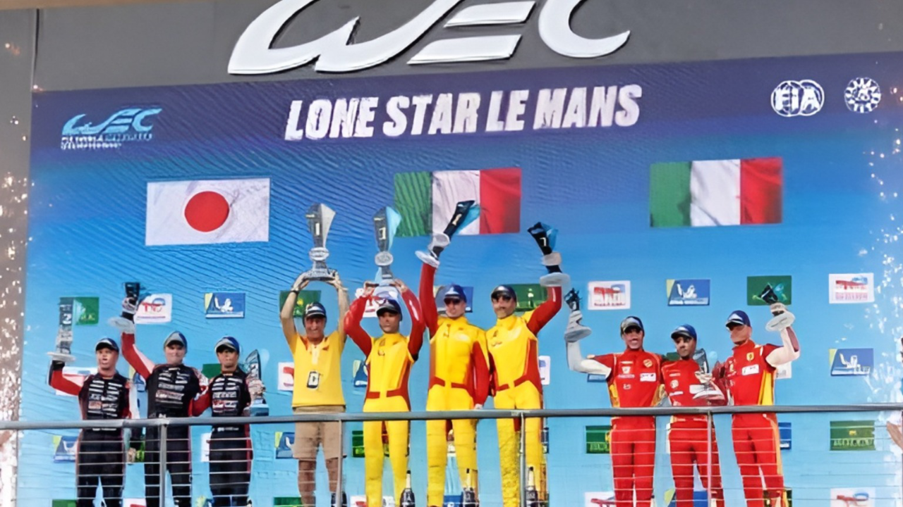 中国车手叶一飞代表法拉利拿下个人世界耐力锦标赛首冠