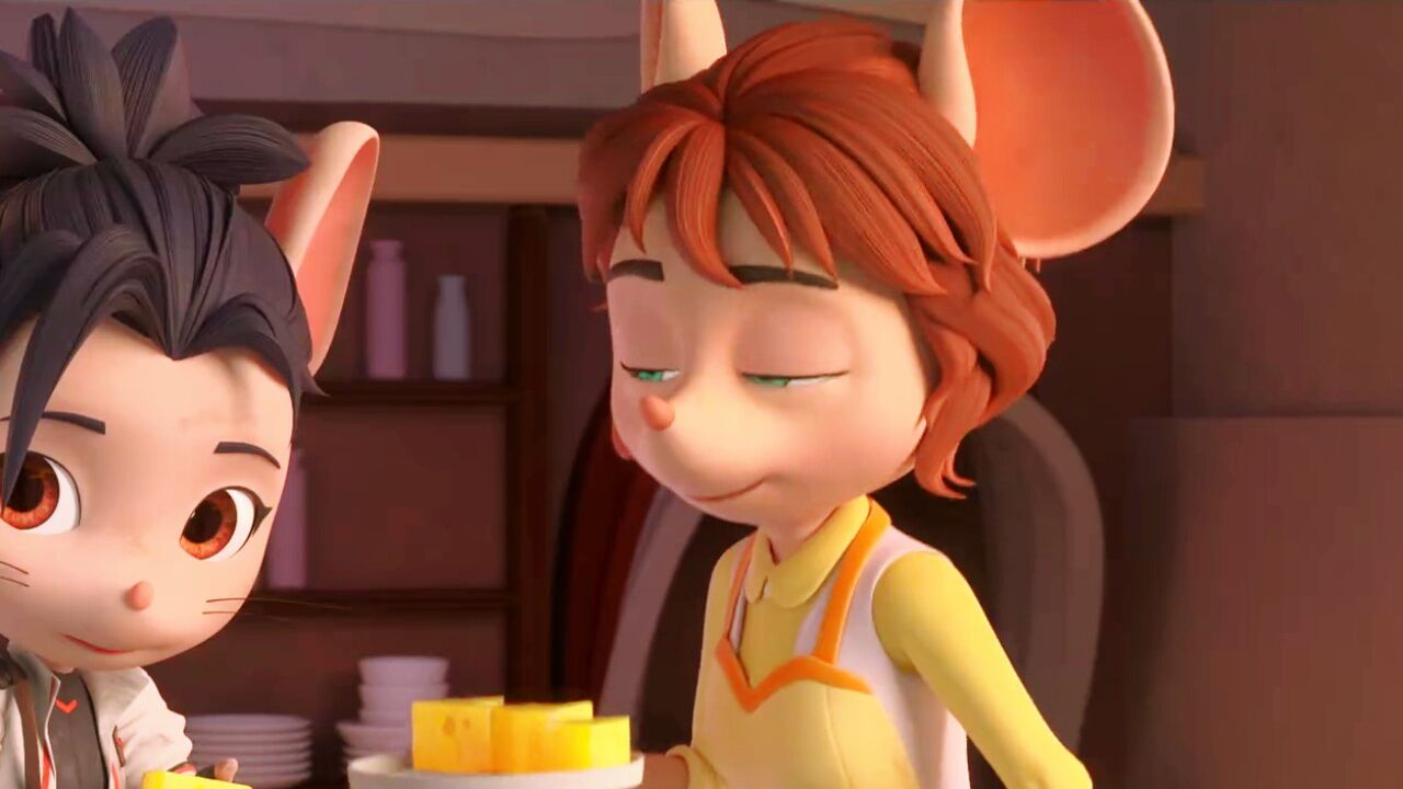 舒克被老妈八卦,害羞的样子太可爱了!