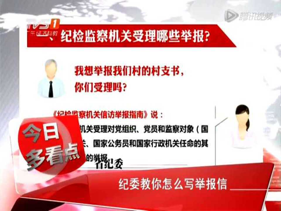 省纪委：纪委教你怎么写举报信_高清