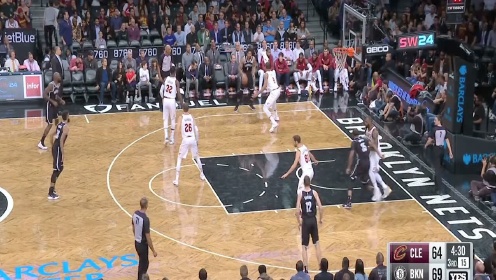 《NBA骑士》【原声】骑士107-112篮网 詹皇疲惫不堪砍三双没能挽救球队