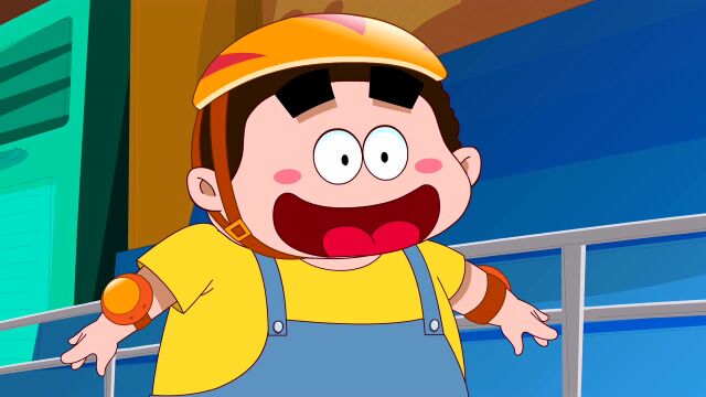 阿u之童趣系列  第89集 教胖子学溜冰