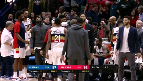 《NBA全场集锦》【得分】彻底杀死比赛！布洛克致命抢断暴扣确保胜利