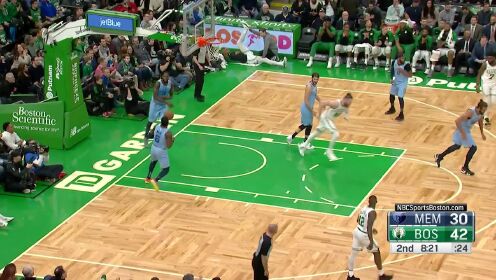 《NBA全场集锦》【得分】都上也不畏惧 海沃德迎着康利无解中距离轻松命中