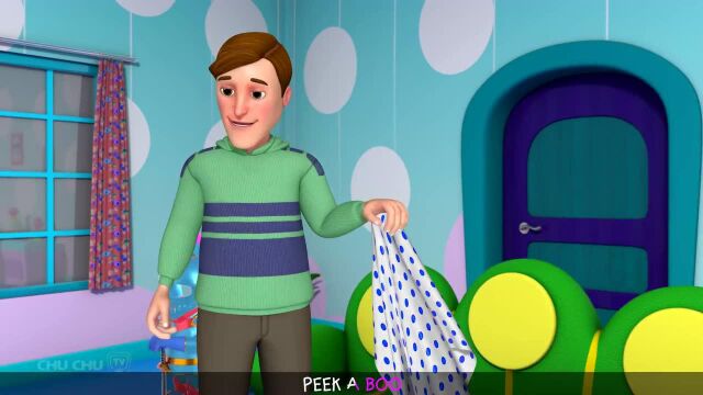 Johny Johny Yes Papa Peekaboo – 3D Animation Nursery Rhymes & Songs For Babies  ChuChuTV For Kids