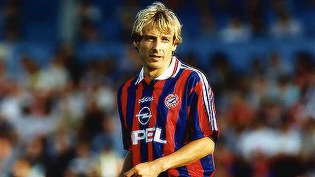 克林斯曼拜仁五佳球 金色轰炸机倒钩占了3席