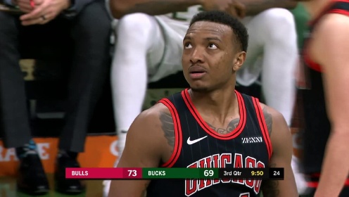 《NBA全场回放》【回放】公牛vs雄鹿第3节 雄鹿发力拉开分差