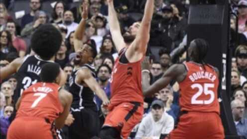 《NBA全场集锦》【原声】篮网102-110猛龙 西亚卡姆30+11篮网5人上双难救主
