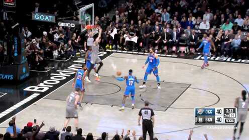 《NBA全场集锦》还真是出其不意 丁威迪突然制导连线库鲁茨空接暴扣