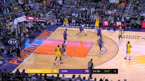 《NBA全场集锦》这就是勇士的追分方式！本德尔携手穆尔德连射三分逆转反超