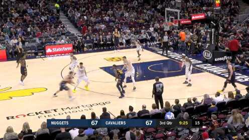 《NBA全场集锦》【原声】掘金102-104骑士 乐福27+6关键三分一发入魂锁定胜局