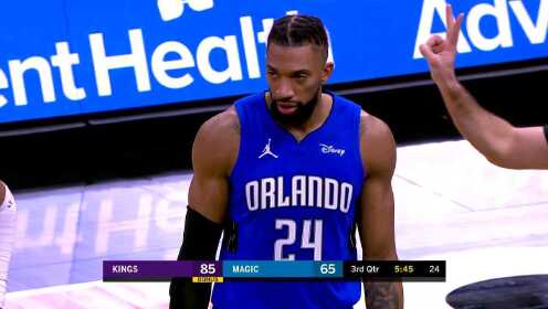《NBA全场集锦》国王vs魔术第3节中文解说回放
