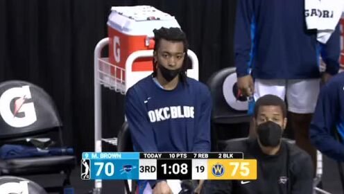 《NBA全场集锦》俄克拉玛荷马蓝vs圣克鲁兹勇士第3节中文解说回放