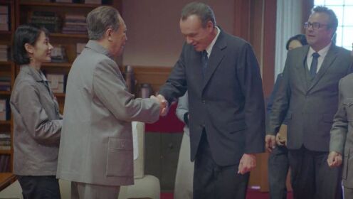 《外交风云》第42集01：毛泽东和尼克松亲切的握手，代表了中美关系缓和