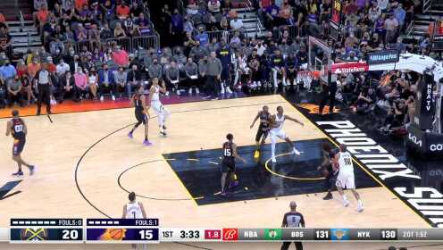 《NBA全场集锦》【原声】掘金110-98太阳 约基奇27+13布克15中3掘金成功复仇