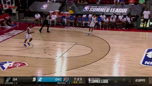 《NBA全场集锦》这才是看家的本领 杰弗里斯三分线搭弓就射一箭穿心