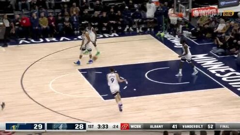 《NBA全场集锦》五大囧又有新素材 普林斯发球直接砸到唐斯脚踝出界