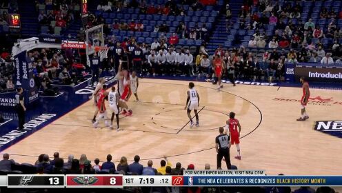 《NBA全场集锦》【球星】麦科勒姆vs马刺集锦 36+11+5里突外投连续止血难救主