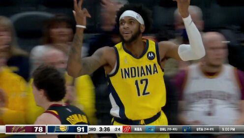 《NBA全场集锦》骑士vs步行者第3节中文解说回放