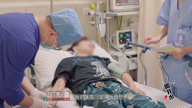 患者精神极度恐惧,医学生的安抚方式,独领风骚