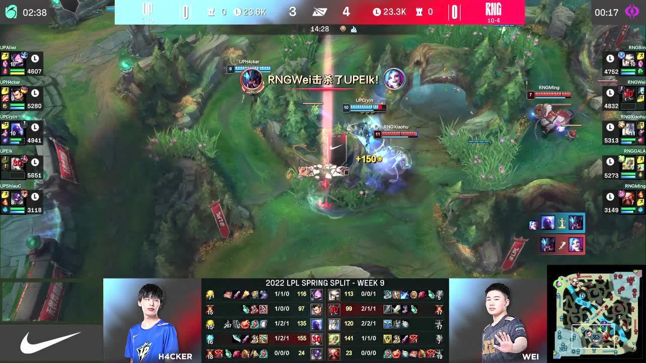 Elk金克丝落单被秒 Gala泽丽强势1v3拿下三杀