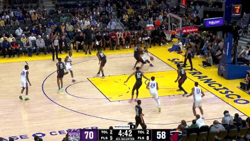 《NBA全场集锦》对飙技高一筹！凯塔单挑防守反手上篮轻轻松松