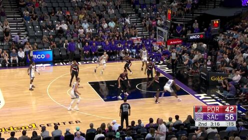 《NBA全场集锦》穆雷手感火热再中三分 西蒙斯以牙还牙完成回应